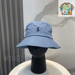 【今日WTO】POLO 宮殿刺繍 サンハット-BE82-WR86