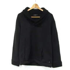 コムサメン 長袖パーカー トップス メンズ Mサイズ ブラック COMME CA MEN 【中古】