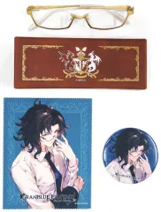 グランブルーファンタジー ランスロット 執事眼鏡 グッズ 度無し 開封済み未使用 グランブルーファンタジー ランスロット 執事眼鏡 グッズ 度無し