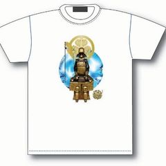 大河ドラマ『どうする家康』Tシャツ白~金蛇美具足
