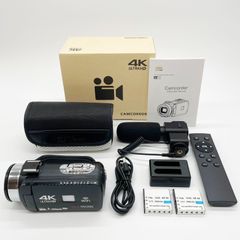 4K解像度と12倍光学ズームを備えたビデオカメラ。 - メルカリ