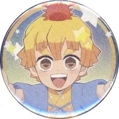 【中古】バッジ・ピンズ 我妻善逸 「鬼滅の刃×ufotable Cafe×マチ★アソビCAFE 12星座イベント2022 ランダム缶バッジB」