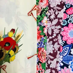 コットン、シーチングなど、カットクロス4点セット　No.102