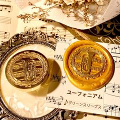 シーリングスタンプ　ヘッド　ユーフォニアム　音楽　楽器　楽譜