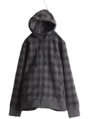 【お得なクーポン配布中!】 US企画 ノースフェイス アウトバウンド フルジップ フーディ メンズ L The North face アウトドア フリース パーカー ジャケット チェック