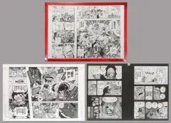 【中古】原画イラストボード ONE PIECE 複製原画(3枚セット/額付き)のサムネイル