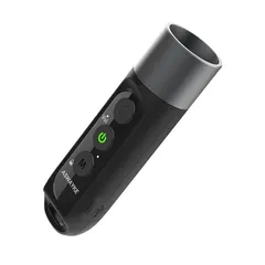 ASWAYKE 電子ホイッスル IPX5防水 大音量 125db 充電式1000mAh【4段階 3種類のホイッスル音】電子笛 スポーツ 審判 防災 防犯 TAN K1 (Black)