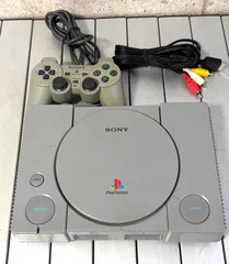 通電確認 SONY ソニーPlayStation SCPH-7000 初代プレイステーション  ゲーム機 コントローラー 現状品