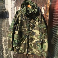 90's【U.S.ARMY】米軍 ECWCS Gen1 Goretex Parka ゴアテックス 防水 ウッドランド ミリタリーマウンテンパーカー US-US-M Long