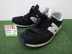 ニューバランス スニーカー 靴 ML373KB2 24.5㎝ ブラック 黒 中古品 250913