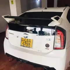 トヨタ プリウス 専用設計リアウイングスポイラー ZVW30 ZVW51 白×黒 30 プリウス リアウイング リアスポイラー エアロ 富士企画