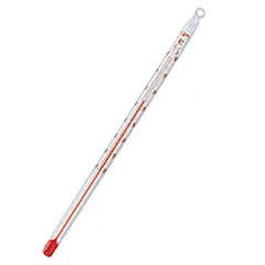 佐藤計量器(SATO) 棒状温度計 0~100度 15cm (感温液色/赤) 0620-00