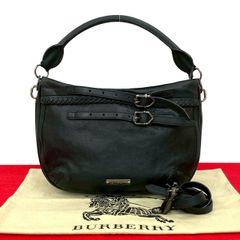 極 美品 鍵付き PRADA プラダ ロゴ 金具 レザー 本革 2way