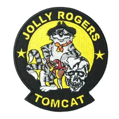 No.1148 ☆横振り刺繍パッチ☆ JOLLY ROGERS No.1148 ☆横振り刺繍パッチ☆ JOLLY ROGERS