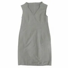 2025年最新】フォクシー (FOXEY)グレーノースリーブワンピース 40の  