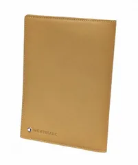 モンブラン ブックカバー 文庫本カバー レザー ブラウン 茶色 ＭＯＮＴＢＬＡＮＣ メンズ レディース のサムネイル