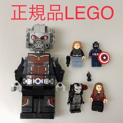 正規品 中古 LEGO レゴ マーベル　スーパーヒーローズ  ミニフィグ　4個　おまけ付き　まとめ売り CT-487 ※DC　ウォーマシン　キャプテン・アメリカ　スカーレット・ウィッチ　エージェント13　アントマン　ジャイアントマン　76051 465