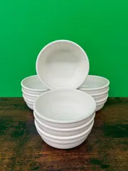 【おまとめ販売】お椀10個セット 陶器なので利便性抜群◎