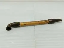 鐔煙管　ツバキセル　川越伝 鐔煙管 ツバキセル 川越伝 SALE】伝川越 鐔煙管 ツバキセル 古い