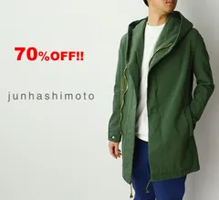 junhashimoto BOA SHORT WRAP カモフリースラップコート junhashimoto BOA SHORT WRAP カモフリースラップコート