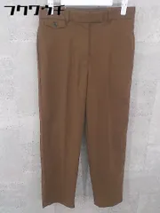◇ URBAN RESEARCH アーバンリサーチ センタープレス パンツ サイズ36 ブラウン レディース 【中古】 【1002802432286】