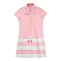 サイズ：M LECOQ GOLF ルコックゴルフ  半袖ワンピース  ピンク系 [240101318069] ゴルフウェア レディース ストスト