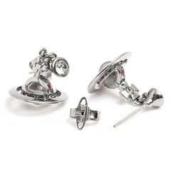 【ギフト対応可】ヴィヴィアンウエストウッド VIVIENNE WESTWOOD ピアス PETITE ORB Earrings プチオーブ レディース ガンメタル アクセサリー ジュエリー おしゃれ 人気 ブランド 誕生日 記念 プレゼント ギフト 送料無料