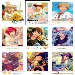 uo39 -5 カード あんスタ あんさんぶるスターズ ぱしゃこれ まとめ　サイン 朔間凛月 月永レオ 朔間零 影片みか 瀬名泉 など FKSI 2307