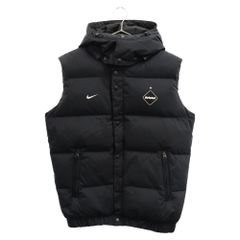 NIKE (ナイキ) ×mastermind JAPAN DOWN VEST×マスターマインドジャパン ロゴフーディダウンベスト ブラック 534629-010