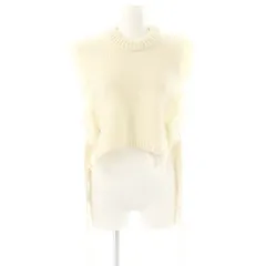 ハイク HYKE 23AW 11332 Fringe Sweater Vest ベスト ニット フリンジ アイボリー /ES ■OSのサムネイル