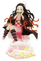 【中古】アクリルスタンド・アクリルパネル 竈門禰豆子 アクリルマスコット(アクリルスタンド) 「鬼滅の刃 全集中展 -無限列車編・遊郭編-」