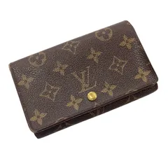 LOUIS VUITTON ルイヴィトン モノグラム ポルトモネビエトレゾール L字ファスナー二つ折り財布ウォレット M61730【中古】MK-1952