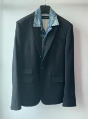 新品タグ付き　ディースクエアード　ロゴ　テーラードジャケット　ベージュ　48 S-size】CINDY / テーラードジャケット （テーラードジャケット