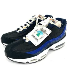 美品 NIKE ナイキ エアマックス95 SE スニーカー DH2718-001 ブラック/ブルー   メンズ　240002226146