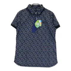 サイズ：M CALLAWAY キャロウェイ  半袖ポロシャツ 花柄 ブラック系 [240101497016] ゴルフウェア レディース ストスト