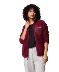 【送料無料】 コロンビア レディース ジャケット・ブルゾン アウター Women's West Bend Stand-Collar Fleece Jacket Rich Wine