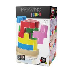 カタミノタワー KATAMINO TOWER ギガミック Gigamic 知育玩具　数量感覚を育む立体版のカタミノ 立体パズル ボードゲーム 日本語説明書付属 正規輸入品 キャストジャパン