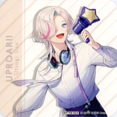 【中古】コースター 羽継烏有(等身) コースター 「バーチャルYouTuber ホロスターズ collaboration Cafe in SMILE BASE CAFE 5周年記念コラボカフェ」 ご飲食メニュー注文特典 前期