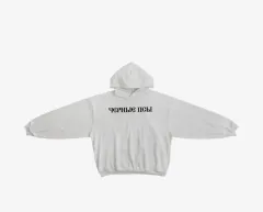 イージー x Gosha Rubchinskiy(ゴーシャラブチンスキー) ルブチンスキー YZY 黒 ドック フード ヘザー グレー 2 サイズ