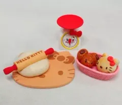 【中古】食玩 トレーディングフィギュア 7.ふっくら手作りパン 「ハローキティ お料理だいすき!」