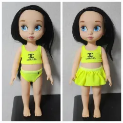 Disney(ディズニー) ベビードール 水着 (黄色) （ 3 犬 セット)