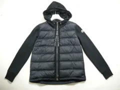 2024年最新】モンクレール moncler スウェット切替ダウンパーカーの