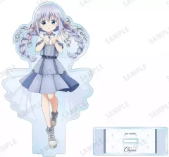 【中古】アクリルスタンド・アクリルパネル チノ 描き下ろし アイドル制服ver. BIGアクリルスタンド 「ご注文はうさぎですか? BLOOM」