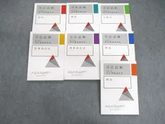 VC アガルート 司法試験 総合講義論証集 行政法/商法/刑事訴訟法