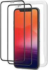 【特価商品】XS Max/iPhone Max 用 Pro 全面保護 iPhone11 フィルム ガイド枠付き ガラスフィルム 2枚セット NIMASO NSP18F13