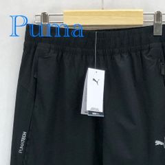 未使用に近い Puma プーマ TECH  トラックパンツ 631898-01 ナイロン パンツ M ブラック メンズ WIND CELL