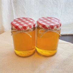 濃厚フルーティー 日本蜜蜂の天然ハチミツ 無添加非加熱 内容量400g