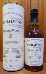 未開封箱付き】ザ・バルヴェニー ダブルウッド12年 700ml シングル