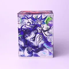 デッキケース　白き森の妖魔ディアベル　罪宝　リゼット　アステーリャ　遊戯王　レザー　カードケースのサムネイル