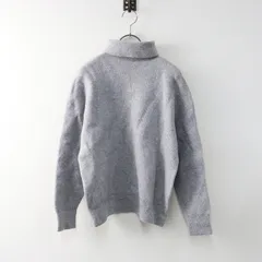 ビューティーアンドユース BEAUTY&YOUTH UNITED ARROWS ウール畦ワイドタートルネックニット/ライトグレー トップス【2400014275339】のサムネイル